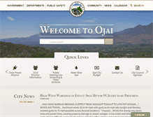 Tablet Screenshot of ojaicity.org